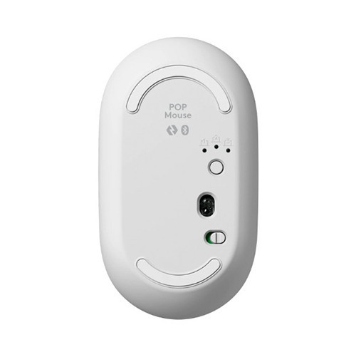 Chuột không dây Emoji Logitech POP Mouse Bluetooth màu trắng (OFF-WHITE)