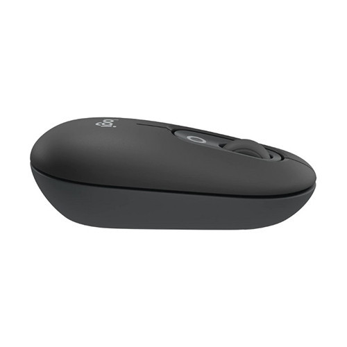 Chuột không dây Logitech POP Emoji Bluetooth màu đen than chì