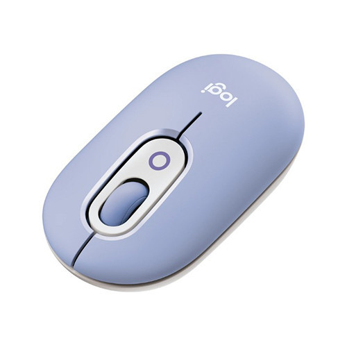 Chuột không dây Emoji Logitech POP Mouse Bluetooth màu tím (LILAC)