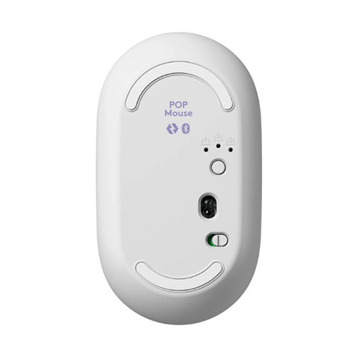 Chuột không dây Emoji Logitech POP Mouse Bluetooth màu tím (LILAC)
