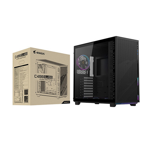 Vỏ case Gigabyte Aorus C400 Glass ( ATX, 4 Fan ARGB)