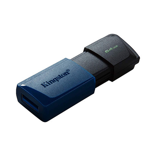 USB Kingston 64GB DataTraveler Exodia M DTXM/64GB (USB 3.2 Gen1) Đen pha xanh dương
