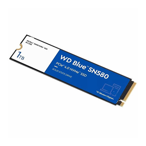 Ổ cứng SSD WD Blue SN580 1TB NVMe PCIe Gen4 x4 WDS100T3B0E