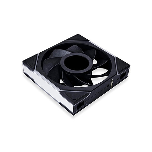 Fan Case Lian Li TL120 LCD reverse blade Single Black (Màn Hình LCD, Led Vô Cực, Đảo Chiều)