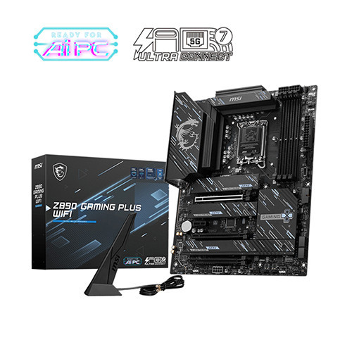 Mainboard MSI Z890 GAMING PLUS WIFI DDR5 (Wifi+Bluetooth+Thunderbolt 4)