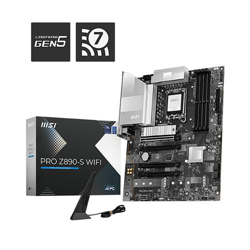 Mainboard MSI PRO Z890-S WIFI DDR5 (Wifi+Bluetooth+Thunderbolt 4)