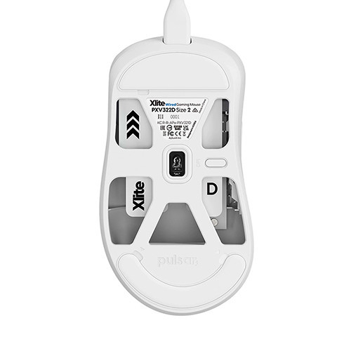 Chuột Pulsar có dây Xlite Wired Medium White