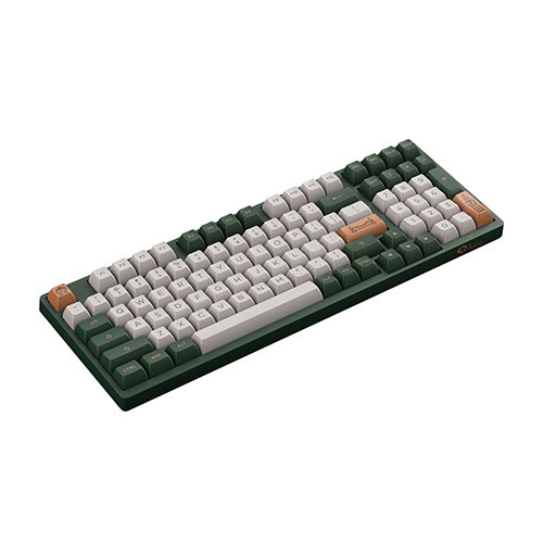 Bàn phím cơ AKKO 3098 RF World Tour London Wireless Akko V3 Cream Blue Pro switch