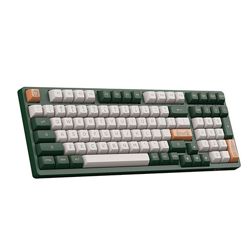 Bàn phím cơ AKKO 3098 RF World Tour London Wireless Akko V3 Cream Blue Pro switch