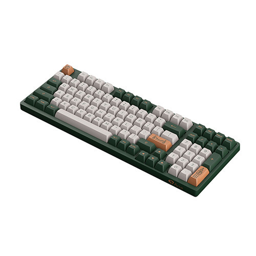 Bàn phím cơ AKKO 3098 RF World Tour London Wireless Akko V3 Cream Blue Pro switch