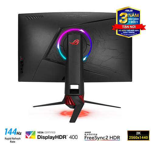 Màn hình Asus ROG Strix XG32VQ 32 inch WQHD HDR 144Hz Aura Sync FreeSync2 Cong