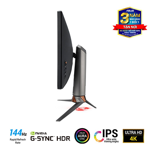 Màn hình ASUS ROG SWIFT PG27UQ 27 inch IPS 4K UHD 144Hz G-SYNC HDR Aura Sync