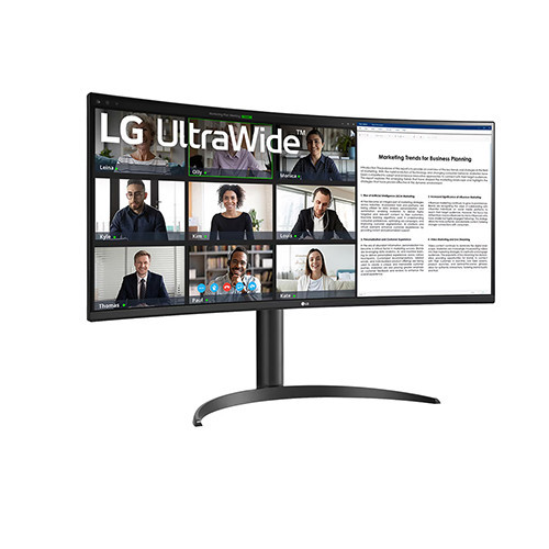 Màn Hình LG UltraWide 34WR55QK-B (34 inch | WQHD | VA | 100Hz | 5ms | USB Type-C | Cong)
