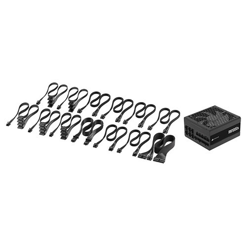 Nguồn máy tính Corsair RM1000x - 1000w CP-9020271-NA (80 Plus Gold, Full Modul, ATX 3.1, PCIe 5.1)