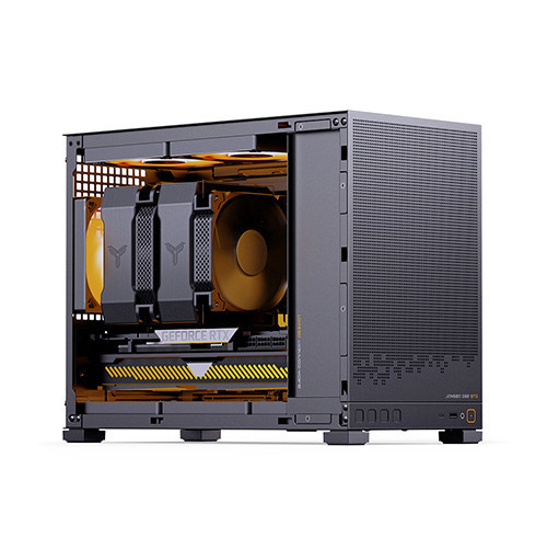 Vỏ Case Jonsbo D32 STD Black (mATX, Màu Đen)