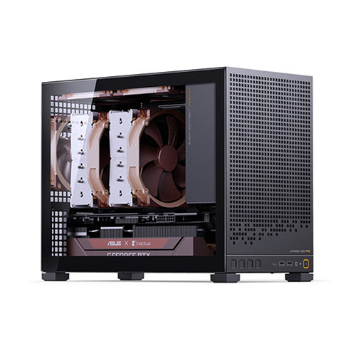 Vỏ Case Jonsbo D32 Pro Black (Mini Matx, Màu Đen)