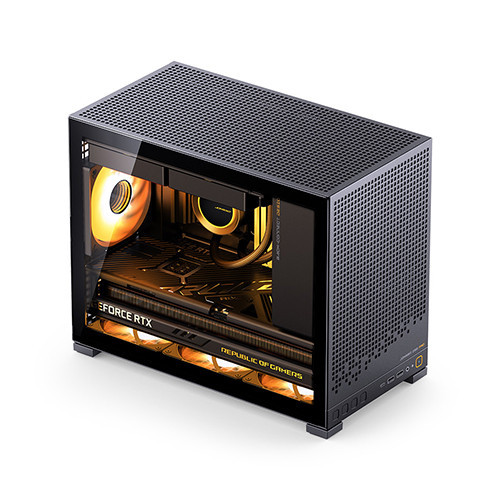 Vỏ Case Jonsbo D32 Pro Black (Mini Matx, Màu Đen)