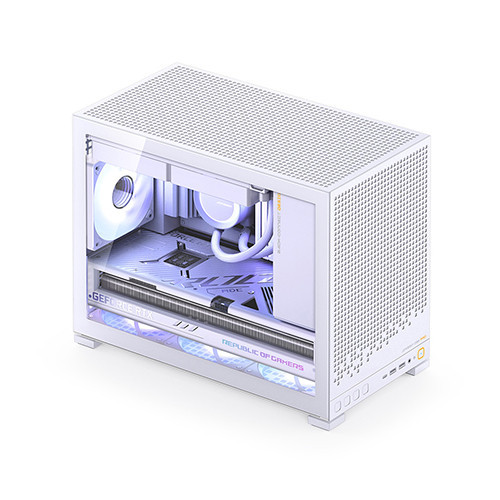 Vỏ Case Jonsbo D32 Pro White (Mini Matx, Màu Trắng)