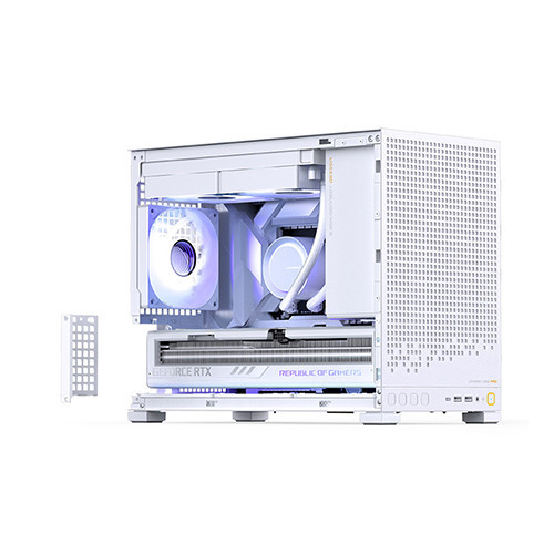 Vỏ Case Jonsbo D32 Pro White (Mini Matx, Màu Trắng)