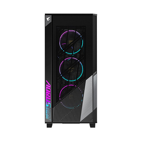 Vỏ Case AORUS C500 GLASS (eATX/Màu đen/kèm 4 quạt ARGB)