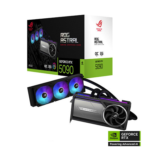 VGA Asus ROG LC Astral RTX 5090 32GB GDDR7 OC Edition