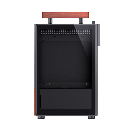Vỏ Case JONSBO Mini T6 Black Wood (ITX, Đen)