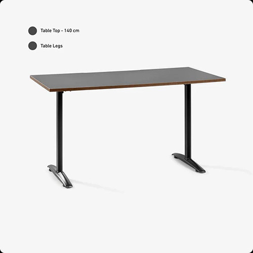 Khung bàn HyperWork Core Desk HPW-DK01-BLK-V1-1 Đen (Chưa bao gồm mặt bàn)