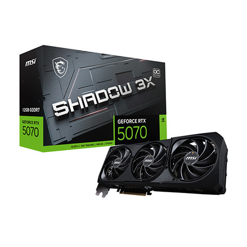 VGA MSI GeForce RTX 5070 12G SHADOW 3X OC