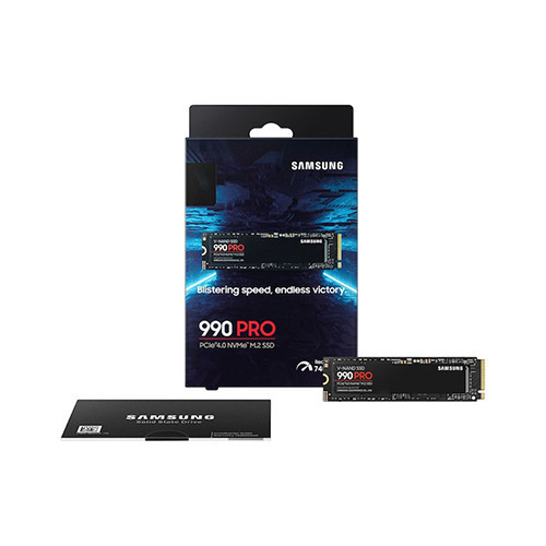 Ổ cứng SSD Samsung 990 PRO 1TB PCIe NVMe 4.0x4 MZ-V9P1T0BW (Đọc 7450MB/s - Ghi 6900MB/s)