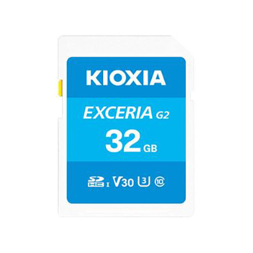Thẻ nhớ Kioxia Exceria G2 CL10 UHS-I U3 V30 4K A1 32GB (LNEX2L032GG4)