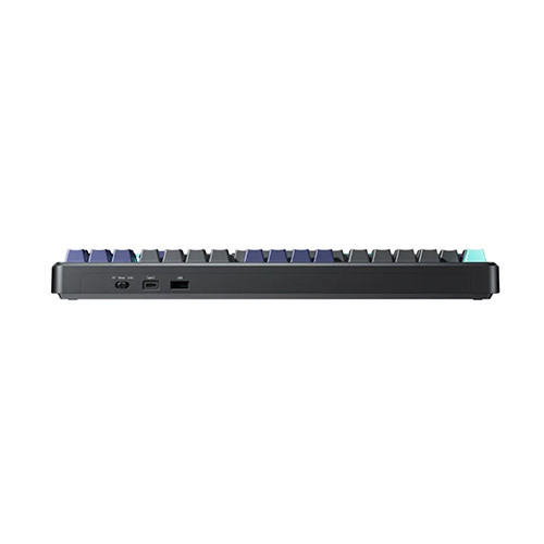 Bàn phím cơ Aula F87 PRO Xanh đậm+Đen+Xanh cổ vịt Greywood V4 switch (Bluetooth/ Wireless/ LED RGB)