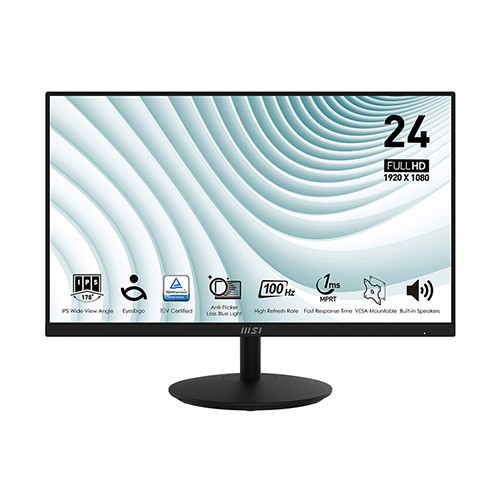 Màn Hình MSI PRO MP242A (23.8 inch | IPS | FHD | 100Hz | 1ms)