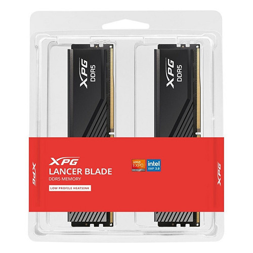 Ram PC Adata Lancer Blade Black 32GB (2x16GB) DDR5 6000Mhz (AX5U6000C3616G-DTLABBK)