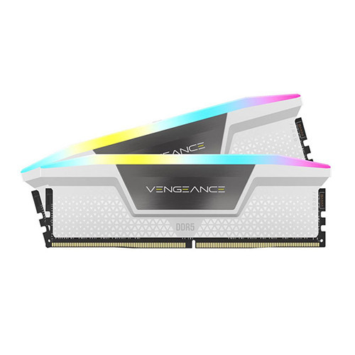 Ram Corsair VENGEANCE RGB 32GB (2x16GB) DDR5 bus 5600MHz White (CMH32GX5M2B5600C40W)