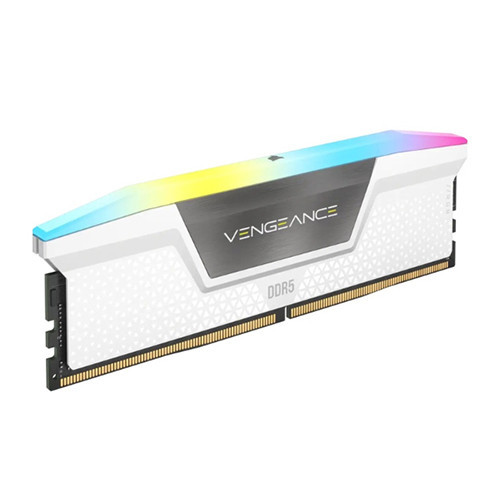 Ram Corsair VENGEANCE RGB 32GB (2x16GB) DDR5 bus 5600MHz White (CMH32GX5M2B5600C40W)