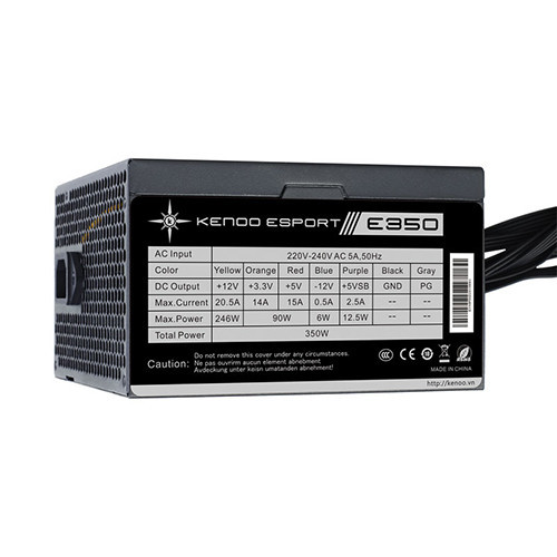 Nguồn máy tính KENOO ESPORT E350 350W (Fan12)