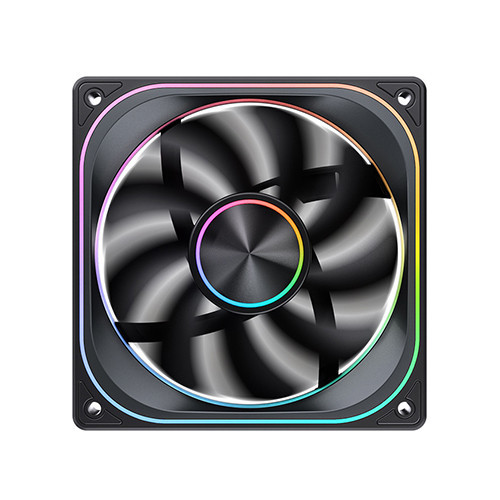 Fan Case JONSBO ZA-120BR BLACK LED ARGB infinity REVERSE (Fan Ngược)