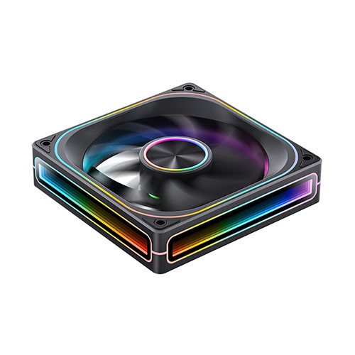 Fan Case JONSBO ZA-120BR BLACK LED ARGB infinity REVERSE (Fan Ngược)