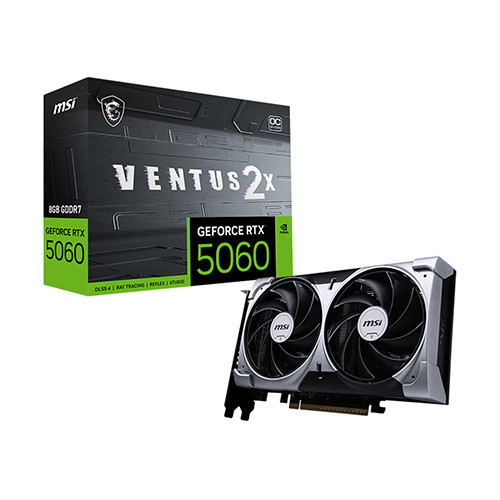VGA MSI RTX 5060 8GB VENTUS 2X OC