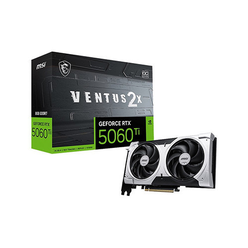 VGA MSI GeForce RTX 5060 Ti 8G VENTUS 2X OC PLUS GDDR7