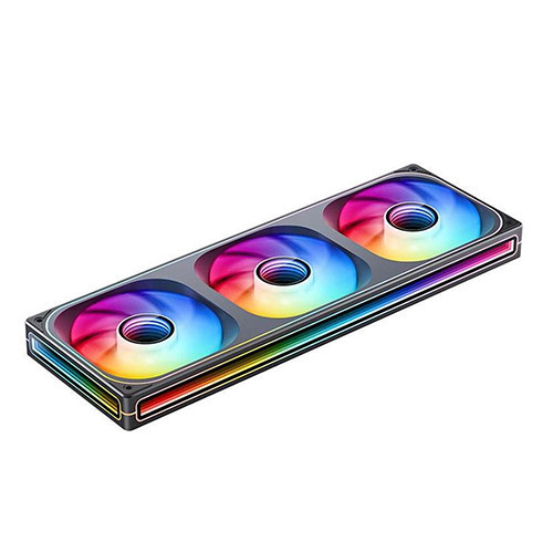 Fan case JONSBO ZB-360B BLACK LED ARGB (FAN xuôi)