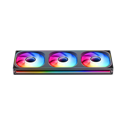 Fan case JONSBO ZB-360B BLACK LED ARGB (FAN xuôi)