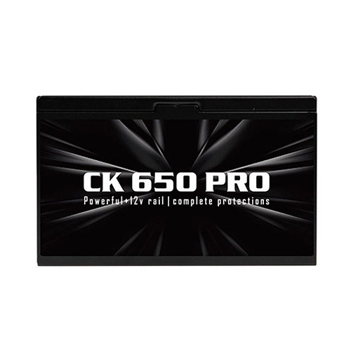 Nguồn máy tính AIGO CK650 PRO 80+ EFICIENCY - 650W (cáp dẹt)