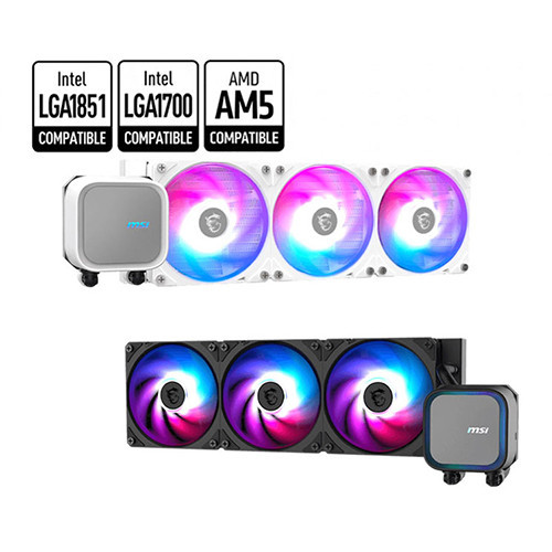 Tản nhiệt nước AIO MSI MAG CORELIQUID A13 360 - Màu Đen