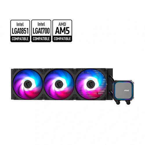 Tản nhiệt nước AIO MSI MAG CORELIQUID A13 360 - Màu Đen