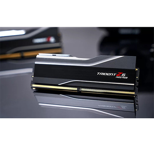 Ram GSkill Trident Z5 Neo RGB 64GB (2x32GB) DDR5 6000Mhz Black (F5-6000J3636F32GX2-TZ5NR) (AMD EXPO+Intel XMP)