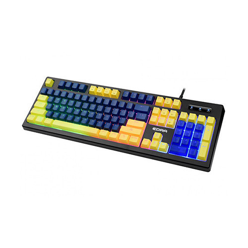 Bàn phím cơ E-Dra EK302 Blue + Yellow chống nước