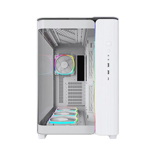 Vỏ Case Montech KING 95 PRO White (ATX | Mid Tower | Màu Trắng | 6 Fan ARGB)