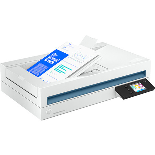 Máy Scan HP Scanjet Pro N4600 FNW1 20G07A (Scan đảo mặt | A4 | A5 | ADF | USB | LAN | WIFI)