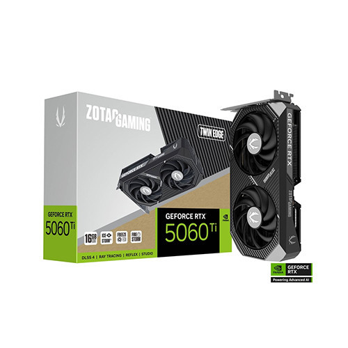 VGA ZOTAC GAMING GeForce RTX 5060 Ti 16GB GDDR7 Twin Edge (ZT-B50620E-10M)